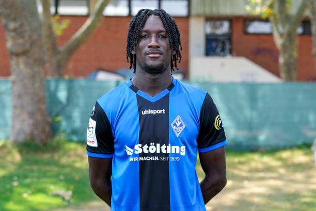 Jid Okeke; SV Waldhof Mannheim; 3.Liga, Porträttermin 2026 2027 *** Jid Okeke, SV Waldhof Mannheim, 3. Liga, Profile Session 2026–2027 xozx