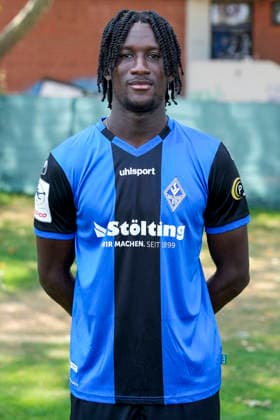 Jid Okeke; SV Waldhof Mannheim; 3.Liga, Porträttermin 2026 2027 *** Jid Okeke, SV Waldhof Mannheim, 3. Liga, Profile Session 2026–2027 xozx