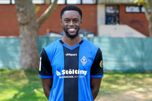Adama Diakhaby; SV Waldhof Mannheim; 3.Liga, Porträttermin 2026 2027 *** Adama Diakhaby, SV Waldhof Mannheim (3. Liga), Profile Session 2026–2027 xozx