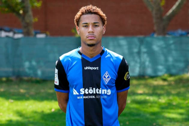 Djayson Eduardo Cardoso Mendes; SV Waldhof Mannheim; 3.Liga, Porträttermin 2026 2027 *** Djayson Eduardo Cardoso Mendes, SV Waldhof Mannheim, 3. Liga, Profile Session 2026–2027 xozx