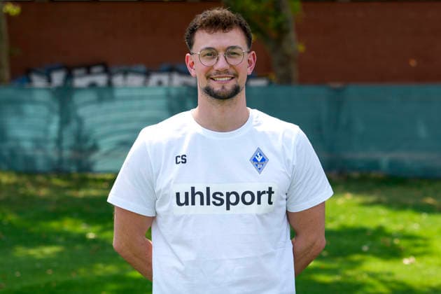 Cedric Schmidt (Physiotherapeut); SV Waldhof Mannheim; 3.Liga, Porträttermin 2026 2027 *** Cedric Schmidt, Physical Therapist for SV Waldhof Mannheim (3rd Division), Profile Session 2026–2027 xozx
