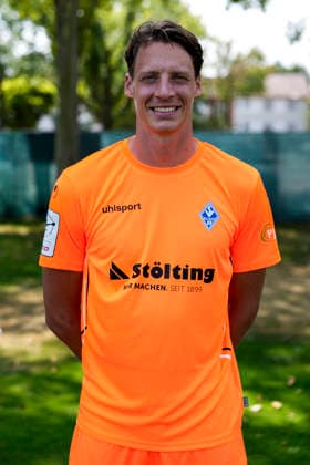 Thijmen Nijhuis (Torwart); SV Waldhof Mannheim; 3.Liga, Porträttermin 2026 2027 *** Thijmen Nijhuis, Goalie for SV Waldhof Mannheim (3rd Division), Profile Session 2026–2027 xozx