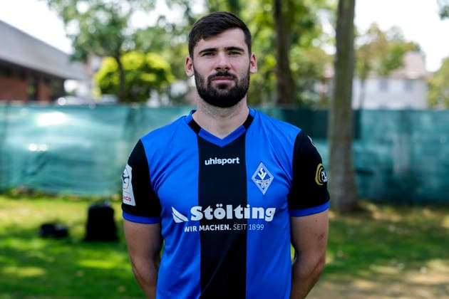 Tim Sechelmann; SV Waldhof Mannheim; 3.Liga, Porträttermin 2026 2027 *** Tim Sechelmann, SV Waldhof Mannheim (3rd Division), Profile Session 2026–2027 xozx