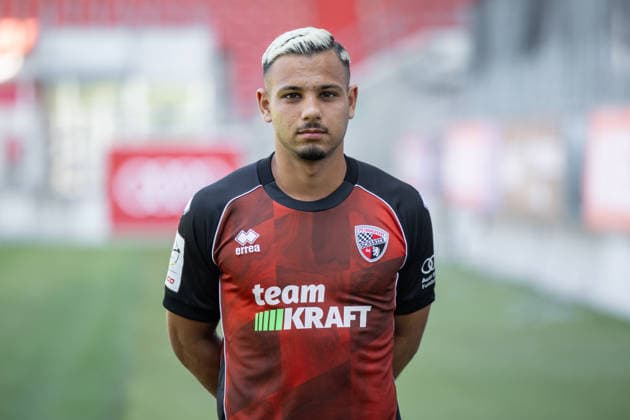 Sejdo Durakov (11, FCI) ; FC Ingolstadt 04; 3.Liga, Porträttermin 2026 2027, 3. Liga - FC Ingolstadt 04 Saison 2026 2027 *** Sejdo Durakov 11, FCI FC Ingolstadt 04 3. Liga, Profile 2026–2027, FC Ingolstadt 04 3. Liga 2026–2027 Season