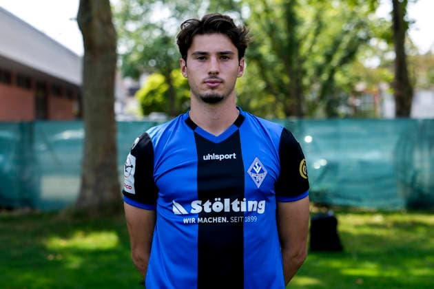 Lovis Bierschenk; SV Waldhof Mannheim; 3.Liga, Porträttermin 2026 2027 *** Lovis Bierschenk, SV Waldhof Mannheim, 3. Liga, Profile Session 2026–2027 xozx