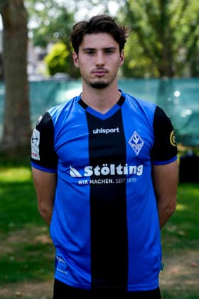 Lovis Bierschenk; SV Waldhof Mannheim; 3.Liga, Porträttermin 2026 2027 *** Lovis Bierschenk, SV Waldhof Mannheim, 3. Liga, Profile Session 2026–2027 xozx