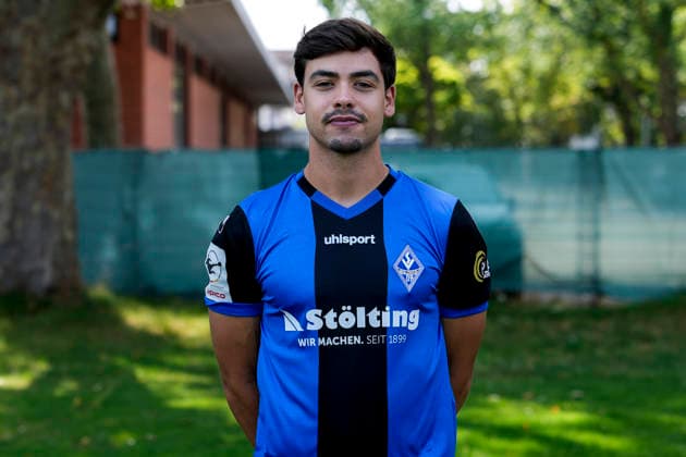 Francisco Mascarenhas (Masca); SV Waldhof Mannheim; 3.Liga, Porträttermin 2026 2027 *** Francisco Mascarenhas Masca, SV Waldhof Mannheim (3rd Division), Profile Session 2026–2027 xozx
