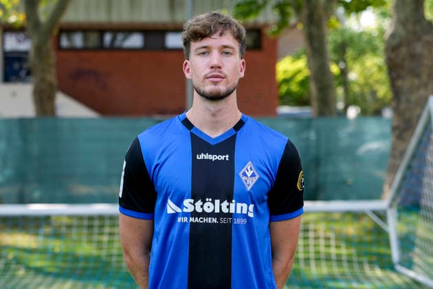 Jascha Brandt; SV Waldhof Mannheim; 3.Liga, Porträttermin 2026 2027 *** Jascha Brandt, SV Waldhof Mannheim (3rd Division), Profile Session 2026–2027 xozx