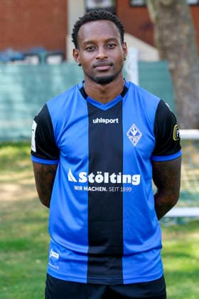 Leroy-Jacques Mickels; SV Waldhof Mannheim; 3.Liga, Porträttermin 2026 2027 *** Leroy Jacques Mickels, SV Waldhof Mannheim, 3. Liga, Profile Session 2026–2027 xozx