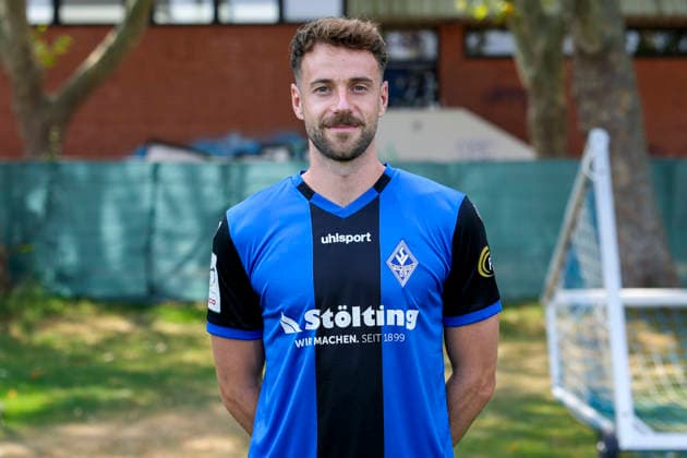 Lukas Klünter; SV Waldhof Mannheim; 3.Liga, Porträttermin 2026 2027 *** Lukas Klünter, SV Waldhof Mannheim (3rd Division), Profile Session 2026–2027 xozx