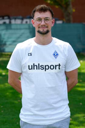 Cedric Schmidt (Physiotherapeut); SV Waldhof Mannheim; 3.Liga, Porträttermin 2026 2027 *** Cedric Schmidt, Physical Therapist for SV Waldhof Mannheim (3rd Division), Profile Session 2026–2027 xozx