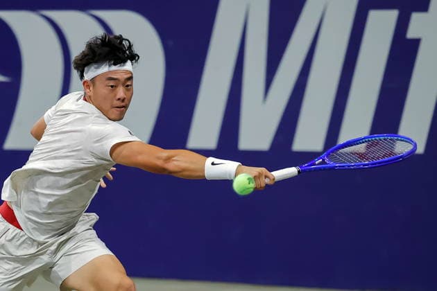 Mifel Tennis Open in Mexico Coleman Wong of Hong Kong in action against Jenson Brooksby of the USA during the Mifel Tennis Open by Telcel Oppo Los Cabos Tournament in the state of Baja California Sur, Mexico, 30 July 2026. Los Cabos Mexico  Copyright: xJorgexReyesx