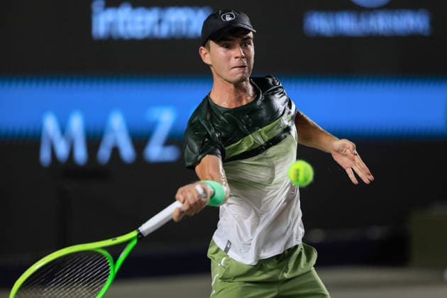 LOS CABOS TENNIS OPEN 2026 LOS CABOS TENNIS OPEN 2026 DENIS SHAPOVALOV VS DALIBOR SVRCINA 30072026 LOS CABOS, BAJA CALIFORNIA, MEXICO. Action photo of Dalibor Svrcina of the Czech Republic, during quarter final game of the Los Cabos Tennis Open 2026 held at the Cabo Sports Complex in Baja California, Mexico. Foto de accion de Dalibor Svrcina de la Republica Checa, durante juego de cuartos de final del Los Cabos Tennis Open 2026 celebrado en el Cabo Sports Complex de Baja California, Mexico. PHOTO BY IMAGENSHOP AGENCIA FOTOGRAFICA LOS CABOS BAJA CALIFORNIA MEXICO *** LOS CABOS TENNIS OPEN 2026 LOS CABOS TENNIS OPEN 2026 DENIS SHAPOVALOV VS DALIBOR SVRCINA 07 30 2026 LOS CABOS, BAJA CALIFORNIA, MEXICO Action photo of Dalibor Svrcina of the Czech Republic during the quarterfinal match of the 2026 Los Cabos Tennis Open held at the Cabo Sports Complex in Baja California, Mexico Action photo of Dalibor Svrcina of the Czech Republic, during the quarterfinal match of the 2026 Los Cabos Tennis Open held at the Cabo Sports Complex in Baja California, Mexico. PHOTO BY IMAGENSHOP PHOTO AGENCY LOS CABOS, BAJA CALIFORNIA, MEXICO Copyright: xIMAGENSHOPxAGENCIAxFOTOGRAFICAx