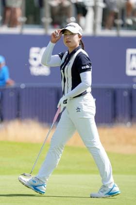 Golf: Women s British Open Rio Takeda of Japan is pictured after finishing the first round of the Women s British Open golf tournament at Royal Lytham &amp; St Annes Golf Club in Lytham St Annes, England, on July 30, 2026.  A14AA0005624664P