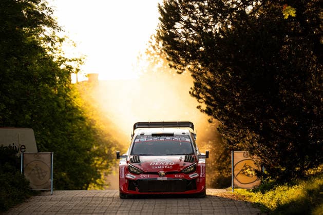 2026 FIA WRC, Motorsport Rallye, WM Secto Rally Finland - Day 1 Oliver Solberg of Sweden and co-driver Elliott Edmondson of Great Britain are pictured in a Toyota GR Yaris Rally1 of Toyota Gazoo Racing WRT during the FIA WRC SECTO RALLY FINLAND in Jyvaskyla, Finland. Jyväskylä Finland  Copyright: xFedericoxManonix originalFilename:manoni-fiawrc20260730_npqQ1.jpg