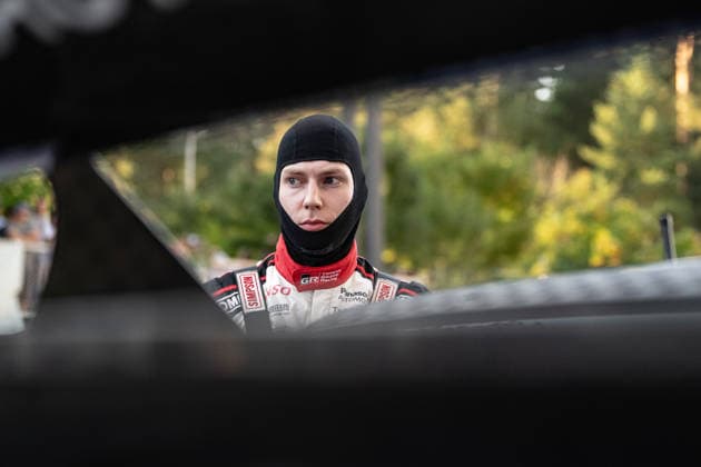 2026 FIA WRC, Motorsport Rallye, WM Secto Rally Finland - Day 1 Sami Pajari and co-driver Marko Salminen of Team Toyota Gazoo Racing Wrt, driving a Toyota Gr Yaris Rally1, compete during the first day of the FIA World Rally Championship WRC Secto Rally Finland 2026 in Jyvaskyla, Finland. Jyväskylä Finland  Copyright: xLucaxBarsalix originalFilename:barsali-wrcsecto260730_npMP3.jpg