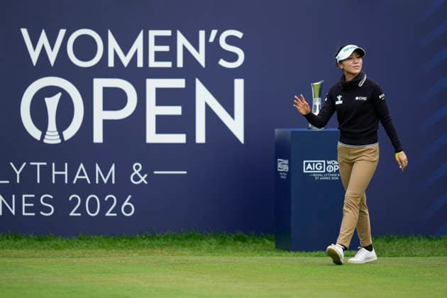 LYTHAM, ENGLAND - JULY 30: Lydia Ko (NZL) walks onto the 1st tee during Round 1 at the 50th AIG Women™s Open Championship at the Royal Lytham and St Anne™s Golf Club, Lytham on July 30, 2026 in Lancashire, England The 50th AIG Women™s Open Championship