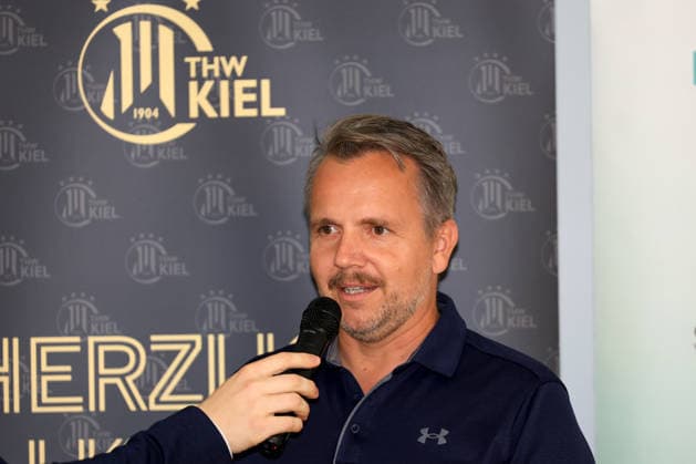 HANDBALL - HBL, Kiel, training camp GRAZ,AUSTRIA,31.JUL.26 - HANDBALL - HBL Handball-Bundesliga, THW Kiel, press conference, PK, Pressekonferenz Image shows managing director Michael Feiertag (Steiermark Tourismus).  GEPAxpictures xMarioxBuehner-Weinrauch