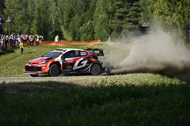 LKS 20260731 Elfyn Evans of GBR during the special stage Saarikas at the WRC, Motorsport Rallye, WM Rally Finland in Jyväskylä, Finland on July 31, 2026. - RONI REKOMAA Jyväskylä Finland x_OYk-d8YGM  Copyright: xRonixRekomaax x_OYk-d8YGM