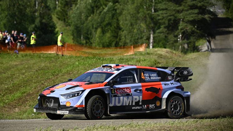 LKS 20260731 Esapekka Lappi of Finland during the special stage Saarikas at the WRC, Motorsport Rallye, WM Rally Finland in Jyväskylä, Finland on July 31, 2026. - RONI REKOMAA Jyväskylä Finland ErrgUBasgdo  Copyright: xRonixRekomaax ErrgUBasgdo