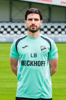 Lukas Bilge (Co-Trainer); SC Verl; 3. Liga, Porträttermin 2026 2027 GER, Porträttermin SC Verl, Fussball, 3. Liga, Spielzeit 2026 2027, 30.07.2026 GER, Porträttermin SC Verl, Fussball, 3. Liga, Spielzeit 2026 2027, 30.07.2026 Verl *** Lukas Bilge, Assistant Coach, SC Verl, 3rd Division, Profile Session 2026–2027 GER, SC Verl Profile Session, Soccer, 3rd Division, 2026–2027 Season, July 30, 2026 GER, SC Verl profile session, soccer, 3rd Division, 2026–2027 season, July 30, 2026 Verl Copyright: xEibner-Pressefoto JanxRollingerx EP_JSK