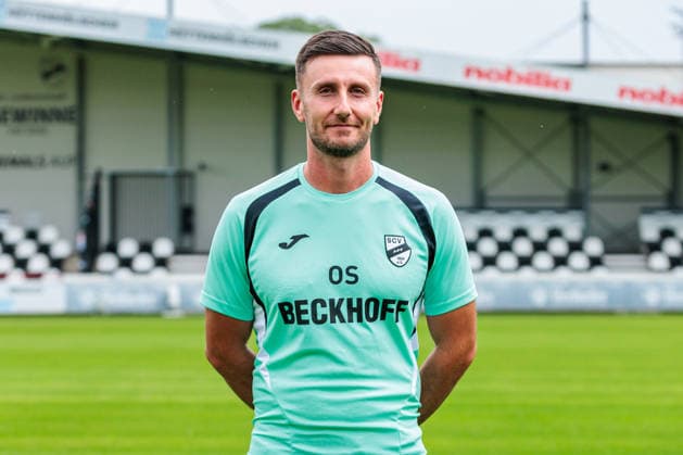 Orest Shala (Cheftrainer); SC Verl; 3. Liga, Porträttermin 2026 2027 GER, Porträttermin SC Verl, Fussball, 3. Liga, Spielzeit 2026 2027, 30.07.2026 GER, Porträttermin SC Verl, Fussball, 3. Liga, Spielzeit 2026 2027, 30.07.2026 Verl *** Orest Shala, Head Coach of SC Verl (3rd Division), Profile Session 2026–2027 GER, SC Verl Profile Session, Soccer, 3rd Division, 2026–2027 Season, July 30, 2026 GER, SC Verl Profile Session, Soccer, 3. Liga, 2026–2027 Season, July 30, 2026 Verl Copyright: xEibner-Pressefoto JanxRollingerx EP_JSK