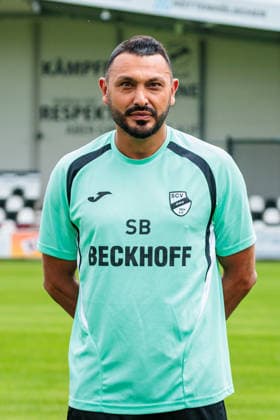 Suat Bas (Co-Trainer); SC Verl; 3. Liga, Porträttermin 2026 2027 GER, Porträttermin SC Verl, Fussball, 3. Liga, Spielzeit 2026 2027, 30.07.2026 GER, Porträttermin SC Verl, Fussball, 3. Liga, Spielzeit 2026 2027, 30.07.2026 Verl *** Suat Bas, Assistant Coach, SC Verl, 3rd Division, Profile Session 2026–2027 GER, SC Verl Profile Session, Soccer, 3rd Division, 2026–2027 Season, July 30, 2026 GER, SC Verl Profile, Soccer, 3rd Division, 2026–2027 Season, July 30, 2026 Verl Copyright: xEibner-Pressefoto JanxRollingerx EP_JSK