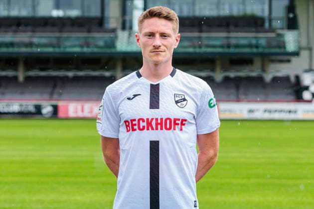 Dennis Waidner; SC Verl; 3. Liga, Porträttermin 2026 2027 GER, Porträttermin SC Verl, Fussball, 3. Liga, Spielzeit 2026 2027, 30.07.2026 GER, Porträttermin SC Verl, Fussball, 3. Liga, Spielzeit 2026 2027, 30.07.2026 Verl *** Dennis Waidner, SC Verl, 3rd Division, Photo Shoot 2026–2027 GER, SC Verl Photo Shoot, Soccer, 3rd Division, 2026–2027 Season, July 30, 2026 GER, SC Verl profile session, soccer, 3rd Division, 2026–2027 season, July 30, 2026 Verl Copyright: xEibner-Pressefoto JanxRollingerx EP_JSK