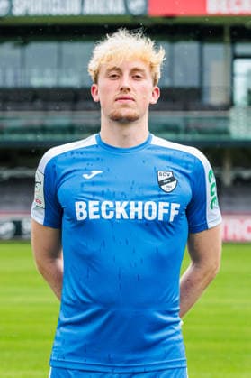Julian Fuest; SC Verl; 3. Liga, Porträttermin 2026 2027 GER, Porträttermin SC Verl, Fussball, 3. Liga, Spielzeit 2026 2027, 30.07.2026 GER, Porträttermin SC Verl, Fussball, 3. Liga, Spielzeit 2026 2027, 30.07.2026 Verl *** Julian Fuest, SC Verl, 3rd Division, Photo Shoot 2026–2027 GER, SC Verl Photo Shoot, Soccer, 3rd Division, 2026–2027 Season, July 30, 2026 GER, SC Verl portrait session, soccer, 3rd Division, 2026–2027 season, July 30, 2026 Verl Copyright: xEibner-Pressefoto JanxRollingerx EP_JSK