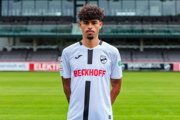 Andre Leipold; SC Verl; 3. Liga, Porträttermin 2026 2027 GER, Porträttermin SC Verl, Fussball, 3. Liga, Spielzeit 2026 2027, 30.07.2026 GER, Porträttermin SC Verl, Fussball, 3. Liga, Spielzeit 2026 2027, 30.07.2026 Verl *** Andre Leipold, SC Verl, 3rd Division, Photo Shoot 2026–2027 GER, SC Verl Photo Shoot, Soccer, 3rd Division, 2026–2027 Season, July 30, 2026 GER, SC Verl profile shoot, soccer, 3rd Division, 2026–2027 season, July 30, 2026 Verl Copyright: xEibner-Pressefoto JanxRollingerx EP_JSK