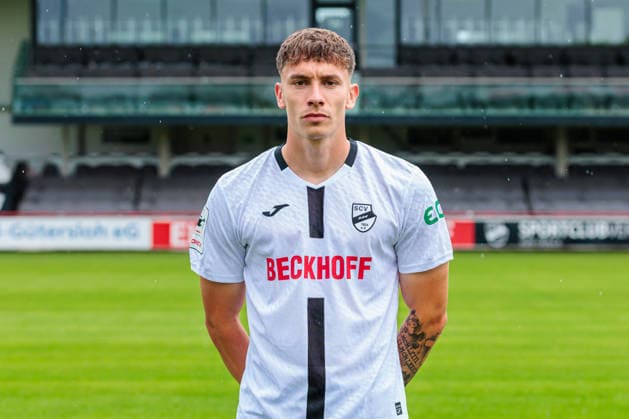 Tim Heike; SC Verl; 3. Liga, Porträttermin 2026 2027 GER, Porträttermin SC Verl, Fussball, 3. Liga, Spielzeit 2026 2027, 30.07.2026 GER, Porträttermin SC Verl, Fussball, 3. Liga, Spielzeit 2026 2027, 30.07.2026 Verl *** Tim Heike, SC Verl, 3rd Division, Photo Shoot 2026–2027 GER, SC Verl Photo Shoot, Soccer, 3rd Division, 2026–2027 Season, July 30, 2026 GER, SC Verl Profile Session, Soccer, 3rd Division, 2026–2027 Season, July 30, 2026 Verl Copyright: xEibner-Pressefoto JanxRollingerx EP_JSK