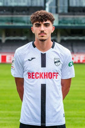 Antonio Foti; SC Verl; 3. Liga, Porträttermin 2026 2027 GER, Porträttermin SC Verl, Fussball, 3. Liga, Spielzeit 2026 2027, 30.07.2026 GER, Porträttermin SC Verl, Fussball, 3. Liga, Spielzeit 2026 2027, 30.07.2026 Verl *** Antonio Foti, SC Verl, 3rd Division, Photo Shoot 2026–2027 GER, SC Verl Photo Shoot, Soccer, 3rd Division, 2026–2027 Season, July 30, 2026 GER, SC Verl Photo Shoot, Soccer, 3rd Division, 2026–2027 Season, July 30, 2026 Verl Copyright: xEibner-Pressefoto JanxRollingerx EP_JSK