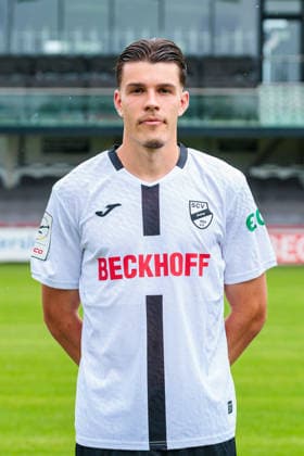 Felix Vogler; SC Verl; 3. Liga, Porträttermin 2026 2027 GER, Porträttermin SC Verl, Fussball, 3. Liga, Spielzeit 2026 2027, 30.07.2026 GER, Porträttermin SC Verl, Fussball, 3. Liga, Spielzeit 2026 2027, 30.07.2026 Verl *** Felix Vogler, SC Verl, 3rd Division, Photo Shoot 2026–2027 GER, SC Verl Photo Shoot, Soccer, 3rd Division, 2026–2027 Season, July 30, 2026 GER, SC Verl Profile Session, Soccer, 3rd Division, 2026–2027 Season, July 30, 2026 Verl Copyright: xEibner-Pressefoto JanxRollingerx EP_JSK
