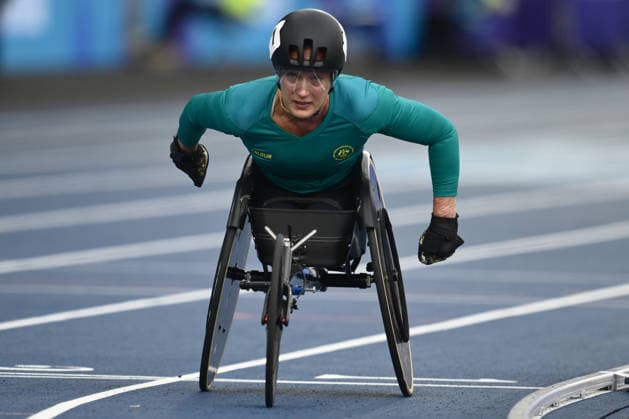 COM26 ATHLETICS, Eliza Ault-Connell of Australia competes in the Women s 1500m T54 Final during the Glasgow 2026 Commonwealth Games at Scotstoun Stadium in Glasgow, Scotland, Friday, July 31, 2026. ( NO ARCHIVING, EDITORIAL USE ONLY Glasgow United Kingdom  Copyright: xJOELxCARRETTx 20260731156285444559