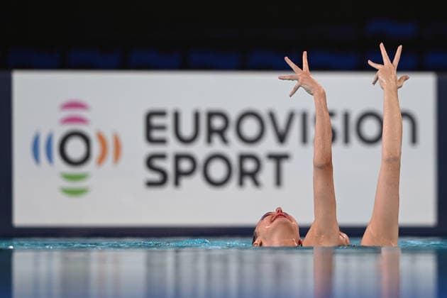France, Paris, Centre Aquatique Olympique Metropole du Grand Paris, 31.07.2026, European Aquatics Championships Artistic Swimming - Day 1 - Duet Free Preliminary, Anna-Sophia Aeschbacher and Ixchel Honer of Switzerland Photo by Eibner Pressefoto Tino Henschel European Aquatics Championships Artistic Swimming - Day 1 - Duet Free Preliminary Paris *** France, Paris, Centre Aquatique Olympique Metropole du Grand Paris, July 31, 2026, European Aquatics Championships, Artistic Swimming, Day 1, Duet Free Preliminary, Anna Sophia Aeschbacher and Ixchel Honer of Switzerland Photo by Eibner Pressefoto Tino Henschel European Aquatics Championships Artistic Swimming Day 1 Duet Free Preliminary Paris Copyright: xEibnerxPressefotox