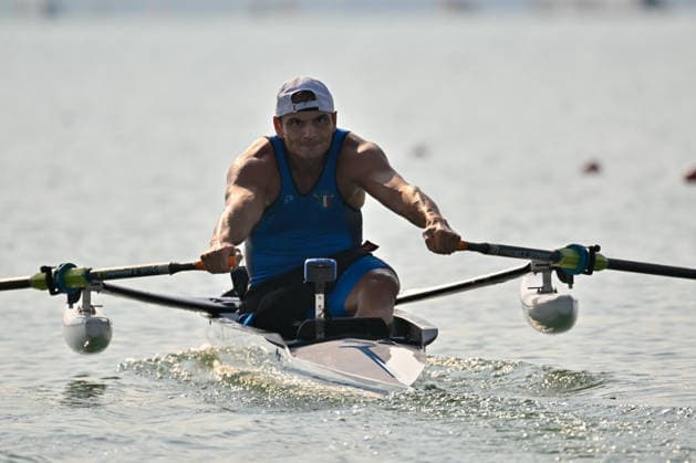 IPA87132471 - Lightweight Women s Double Sculls Preliminary Race: Elena Sali and Melissa Schincariol (ITA) during the 2026 European Rowing Championships, a rowing race in Varese, Italy, on July 31, 2026  Copyright: xDaniloxVigo IPAxSportx xx 87132471