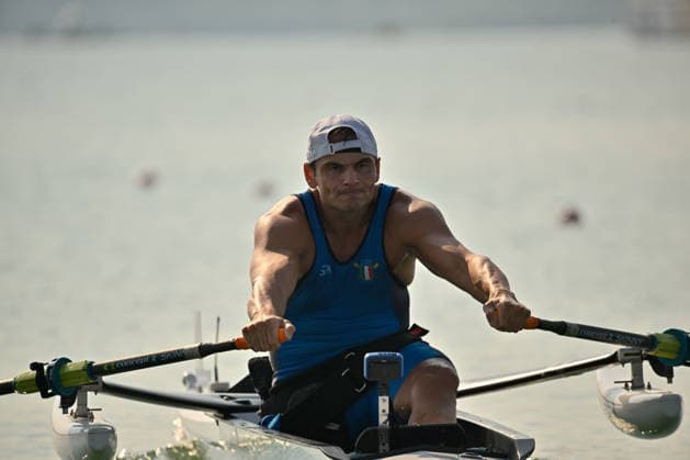 IPA87132467 - Lightweight Women s Double Sculls Preliminary Race: Elena Sali and Melissa Schincariol (ITA) during the 2026 European Rowing Championships, a rowing race in Varese, Italy, on July 31, 2026  Copyright: xDaniloxVigo IPAxSportx xx 87132467
