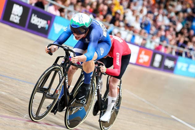 Glasgow 2026 Commonwealth Games Picture by Alex Whitehead SWpix.com - 31 07 2026 - Glasgow 2026 Commonwealth Games - Track cycling, Rad, Radsport, Bahnrad, Bahn and Para Track Cycling - Sir Chris Hoy Velodrome, Glasgow, Scotland - Women s Sprint - 1 8 Finals - Lauren Bell of Scotland Glasgow Sir Chris Hoy Velodrome Scotland Copyright: x xSWpix.comx(t axPhotographyxHubxLtd)xAlexxWhitehead SWpix.comx SWP-3030-16403