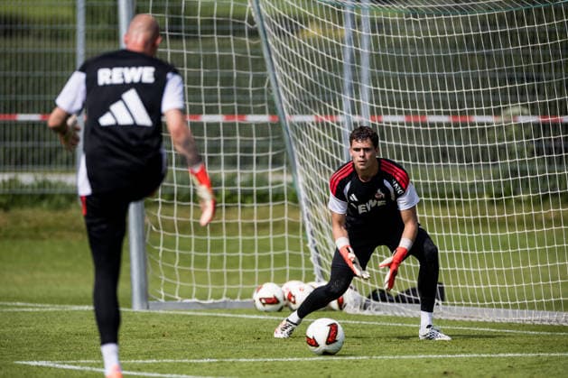 ST. JOHANN IN TIROL, AUSTRIA - JULY 31: Martin James (1. FC Koeln) training individually before a friendly game between 1. FC Koeln vs. Hertha BSC Berlin at trainings camp of 1. FC Koeln in Kitzbuehel of season 2026 27 at Koasastadion on July 31, 2026 in St. Johann in Tirol, Austria. Austria Copyright: xSteffiexWunderlx