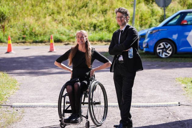 Begravelse for roer Olaf Tufte Horten 20260731. Birgit Skarstein for Olaf Karl Tuftes begravelse i Horten kirke fredag. Foto: Terje Bendiksby NTB Horten Norge EDITORIAL USE ONLY. RESTRICTED USE FOR BETTING COMPANIES Ref:_SPOawFXagTHYGc.jpg *** Funeral for rower Olaf Tufte, Horten, July 31, 2026. Birgit Skarstein at Olaf Karl Tufte’s funeral at Horten Church on Friday. Photo: Terje Bendiksby, NTB, Horten, Norway. EDITORIAL USE ONLY. RESTRICTED USE FOR BETTING COMPANIES  Copyright: xTerjexBendiksbyx xNTBx