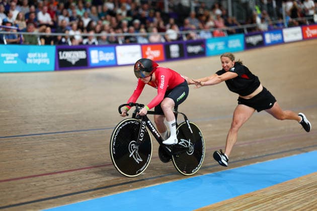 Glasgow 2026 Commonwealth Games Picture by Alex Whitehead SWpix.com - 31 07 2026 - Glasgow 2026 Commonwealth Games - Track cycling, Rad, Radsport, Bahnrad, Bahn and Para Track Cycling - Sir Chris Hoy Velodrome, Glasgow, Scotland - Women s Sprint Qualifying - Lowri Thomas of Wales Glasgow Sir Chris Hoy Velodrome Scotland Copyright: x xSWpix.comx(t axPhotographyxHubxLtd)xAlexxWhitehead SWpix.comx SWP-3030-16318
