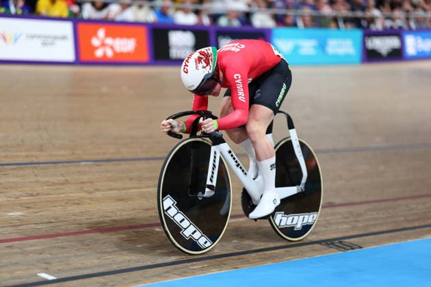Glasgow 2026 Commonwealth Games Picture by Alex Whitehead SWpix.com - 31 07 2026 - Glasgow 2026 Commonwealth Games - Track cycling, Rad, Radsport, Bahnrad, Bahn and Para Track Cycling - Sir Chris Hoy Velodrome, Glasgow, Scotland - Women s Sprint Qualifying - Emma Finucane of Wales Glasgow Sir Chris Hoy Velodrome Scotland Copyright: x xSWpix.comx(t axPhotographyxHubxLtd)xAlexxWhitehead SWpix.comx SWP-3030-16346
