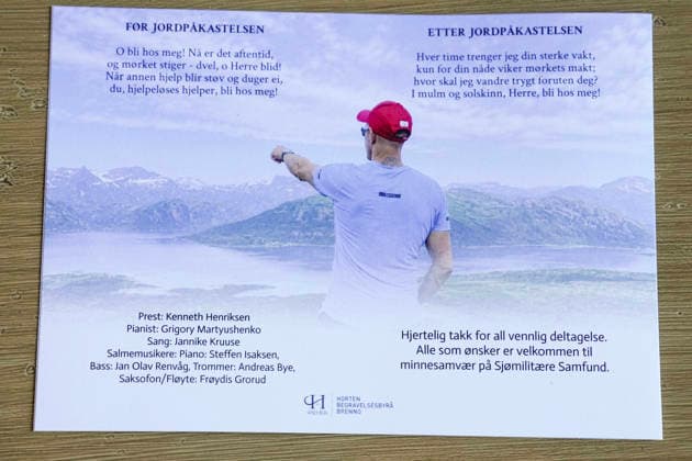 Begravelse for roer Olaf Tufte Horten 20260731. Olaf Karl Tuftes begravelse i Horten kirke fredag. Foto: Terje Bendiksby NTB POOL Horten Norge EDITORIAL USE ONLY. RESTRICTED USE FOR BETTING COMPANIES Ref:_SPOrkSlYaHJx-8.jpg *** Funeral for rower Olaf Tufte in Horten, July 31, 2026. Olaf Karl Tufte’s funeral at Horten Church on Friday. Photo: Terje Bendiksby, NTB POOL, Horten, Norway. EDITORIAL USE ONLY. RESTRICTED USE FOR BETTING COMPANIES  Copyright: xTerjexBendiksbyx xNTBx