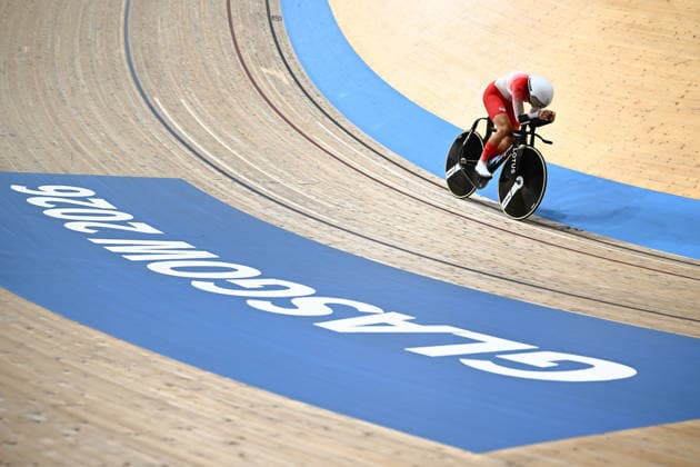 Glasgow 2026 Commonwealth Games Picture by Olly Hassell SWpix.com - 31 07 2026 - Glasgow 2026 Commonwealth Games - Track cycling, Rad, Radsport, Bahnrad, Bahn and Para Track Cycling - Sir Chris Hoy Velodrome, Glasgow, Scotland - Women s 4000m Individual Pursuit Qualifying - Josie Knight of England Glasgow Sir Chris Hoy Velodrome Scotland Copyright: x xSWpix.comx(t axPhotographyxHubxLtd)xOllyxHassell SWpix.comx SWP-3030-16375