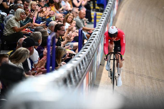 Glasgow 2026 Commonwealth Games Picture by Olly Hassell SWpix.com - 31 07 2026 - Glasgow 2026 Commonwealth Games - Track cycling, Rad, Radsport, Bahnrad, Bahn and Para Track Cycling - Sir Chris Hoy Velodrome, Glasgow, Scotland - Women s Sprint Qualifying - Emma Finucane of Wales Glasgow Sir Chris Hoy Velodrome Scotland Copyright: x xSWpix.comx(t axPhotographyxHubxLtd)xOllyxHassell SWpix.comx SWP-3030-16342