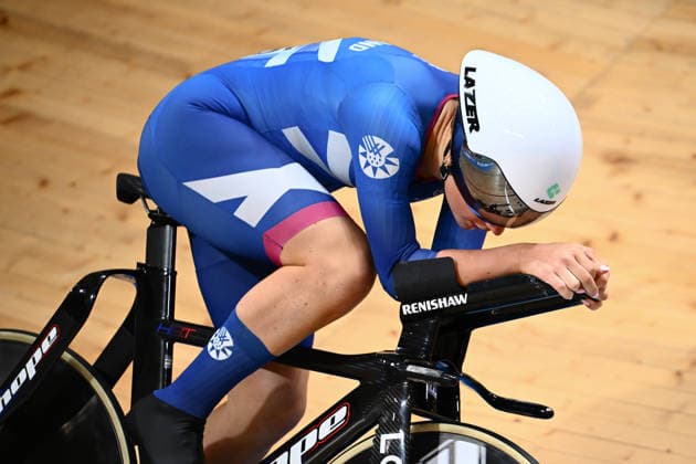Glasgow 2026 Commonwealth Games Picture by Olly Hassell SWpix.com - 31 07 2026 - Glasgow 2026 Commonwealth Games - Track cycling, Rad, Radsport, Bahnrad, Bahn and Para Track Cycling - Sir Chris Hoy Velodrome, Glasgow, Scotland - Women s 4000m Individual Pursuit Qualifying - Erin Boothman of Scotland Glasgow Sir Chris Hoy Velodrome Scotland Copyright: x xSWpix.comx(t axPhotographyxHubxLtd)xOllyxHassell SWpix.comx SWP-3030-16382
