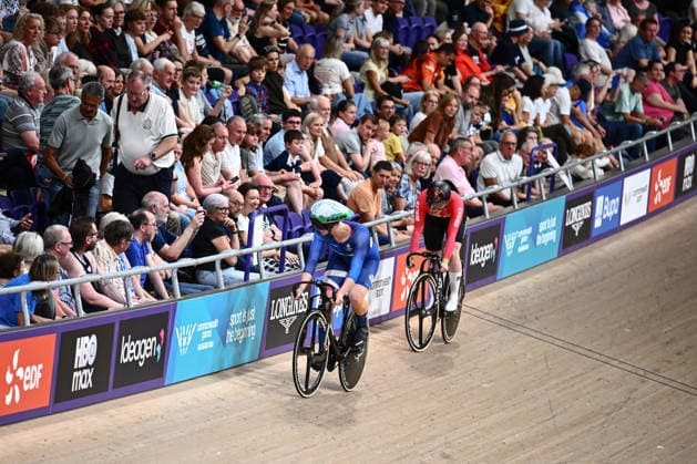 Glasgow 2026 Commonwealth Games Picture by Olly Hassell SWpix.com - 31 07 2026 - Glasgow 2026 Commonwealth Games - Track cycling, Rad, Radsport, Bahnrad, Bahn and Para Track Cycling - Sir Chris Hoy Velodrome, Glasgow, Scotland - Women s Sprint - 1 8 Finals - Lauren Bell of Scotland Glasgow Sir Chris Hoy Velodrome Scotland Copyright: x xSWpix.comx(t axPhotographyxHubxLtd)xOllyxHassell SWpix.comx SWP-3030-16416