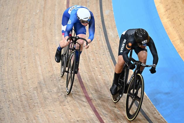 Glasgow 2026 Commonwealth Games Picture by Olly Hassell SWpix.com - 31 07 2026 - Glasgow 2026 Commonwealth Games - Track cycling, Rad, Radsport, Bahnrad, Bahn and Para Track Cycling - Sir Chris Hoy Velodrome, Glasgow, Scotland - Women s Sprint - 1 8 Finals - Iona Margaret Moir of Scotland Glasgow Sir Chris Hoy Velodrome Scotland Copyright: x xSWpix.comx(t axPhotographyxHubxLtd)xOllyxHassell SWpix.comx SWP-3030-16430