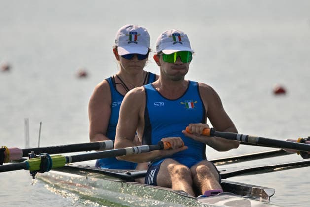 OTHER - Rowing - 2026 European Rowing Championships Photo by IPA ABACAPRESS.COM87132481 - Lightweight Women s Double Sculls Preliminary Race: Elena Sali and Melissa Schincariol (ITA) during the 2026 European Rowing Championships, a rowing race in Varese, Italy, on July 31, 2026 Varese Italy  Copyright: xIPAxSport ABACAx