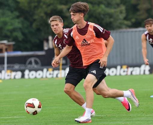 31.07.2026 - Fussball - 2. Fussball - Bundesliga - Saison 2026 2027 - 1. FC Nürnberg Nuernberg FCN ( Club ) - Training - Sportfoto Zink DoGe - xdoxgex - Marc Kornwachs Barjuan (35, 1. FC Nürnberg FCN ) Finn Becker (22, 1. FC Nürnberg FCN ) *** July 31, 2026 Soccer 2 Bundesliga 2026–2027 Season 1 FC Nuremberg Nuremberg FCN Club Training Sports Photo Zink DoGe xdoxgex Marc Kornwachs Barjuan 35, 1 FC Nuremberg FCN Finn Becker 22, 1 FC Nuremberg FCN